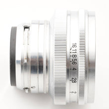 画像をギャラリービューアに読み込む, ニコン Nikon NIKKOR-S.C 5cm 50mm F1.4 Sマウント
