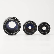画像をギャラリービューアに読み込む, ペンタックス Pentax PENTAX-110 18mm F2.8 / 24mm F2.8 / 50mm F2.8
