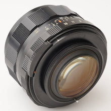 画像をギャラリービューアに読み込む, ペンタックス Pentax Asahi スーパータクマー Super Takumar 50mm F1.4 前期型 8枚玉 M42 マウント
