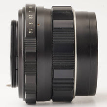 画像をギャラリービューアに読み込む, ペンタックス Pentax Asahi スーパータクマー Super Takumar 50mm F1.4 前期型 8枚玉 M42 マウント
