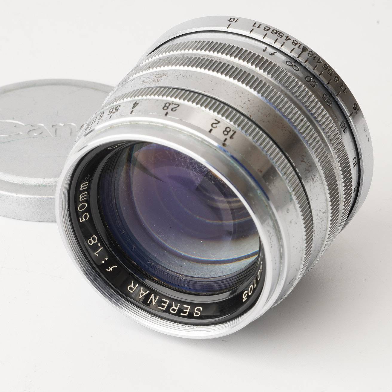 Canon SERENAR 50mm f1.8 L39マウント キヤノン Canon Serenar 50mm F1.8 ライカ L39 マウント シルバー