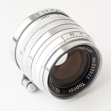 Load image into Gallery viewer, Tokyo Kogaku Topcor-S 50mm f/2
