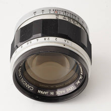 Load image into Gallery viewer, Canon 50mm f/1.4 L39 LTM
