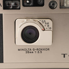 画像をギャラリービューアに読み込む, ミノルタ Minolta TC-1 35mm コンパクトフィルムカメラ
