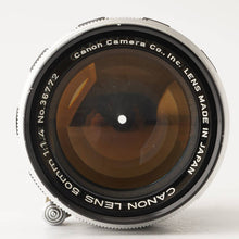 Load image into Gallery viewer, Canon 50mm f/1.4 L39 LTM

