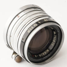 画像をギャラリービューアに読み込む, ニコン Nippon Kogaku Japan NIKKOR-H C 50mm F2 黒帯 ライカ L39マウント
