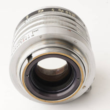 画像をギャラリービューアに読み込む, ニコン Nippon Kogaku Japan NIKKOR-H C 50mm F2 黒帯 ライカ L39マウント
