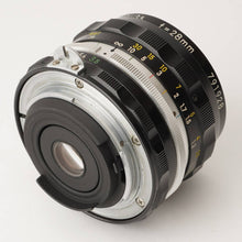 画像をギャラリービューアに読み込む, ニコン Nikon 非Ai NIKKOR-H Auto 28mm F3.5

