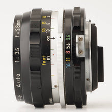 画像をギャラリービューアに読み込む, ニコン Nikon 非Ai NIKKOR-H Auto 28mm F3.5

