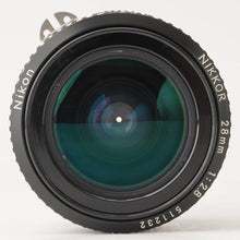 画像をギャラリービューアに読み込む, ニコン Nikon Ai NIKKOR 28mm F2.8
