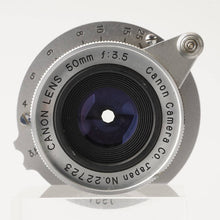 Load image into Gallery viewer, Canon Serenar 50mm f/3.5 L39 LTM
