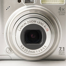 Load image into Gallery viewer, Canon PowerShot A570 IS Silver 4x Optical Zoom
