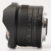 画像をギャラリービューアに読み込む, 七工匠 7artisans 7.5mm F2.8 フィッシュアイ マイクロフォーサーズ M43 マウント
