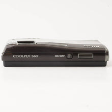 Load image into Gallery viewer, Nikon COOLPIX S60 Purplish Black 5x Optical Zoom
