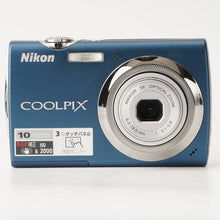 Load image into Gallery viewer, Nikon COOLPIX S230 Dark Blue 3x Optical Zoom
