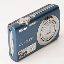 Load image into Gallery viewer, Nikon COOLPIX S230 Dark Blue 3x Optical Zoom
