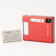 画像をギャラリービューアに読み込む, ミノルタ Minolta DiMAGE Xt レッド コンパクトデジタルカメラ
