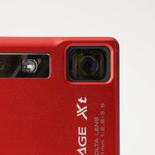 画像をギャラリービューアに読み込む, ミノルタ Minolta DiMAGE Xt レッド コンパクトデジタルカメラ
