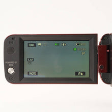 Load image into Gallery viewer, Canon iVIS HF M41 Red 10x Optical Zoom HD Video Camera
