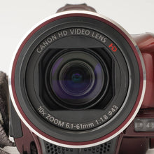 Load image into Gallery viewer, Canon iVIS HF M41 Red 10x Optical Zoom HD Video Camera
