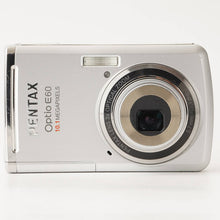 Load image into Gallery viewer, Pentax Optio E60 Silver 3x OPTICAL ZOOM
