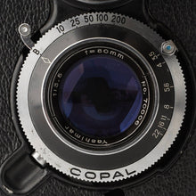 画像をギャラリービューアに読み込む, ヤシカ Yashica YashicaFlex MODEL AII / Yashimar 80mm F3.5
