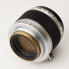 画像をギャラリービューアに読み込む, キヤノン Canon 50mm F1.8 L39 LTM
