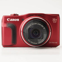 Load image into Gallery viewer, Canon PowerShot SX700 HS Red 30X OPTICAL ZOOM
