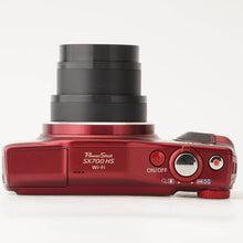 Load image into Gallery viewer, Canon PowerShot SX700 HS Red 30X OPTICAL ZOOM
