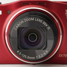 Load image into Gallery viewer, Canon PowerShot SX700 HS Red 30X OPTICAL ZOOM
