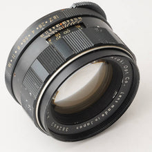 画像をギャラリービューアに読み込む, ペンタックス Pentax スーパータクマー Super Takumar 55mm F1.8 前期 M42マウント
