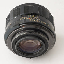 画像をギャラリービューアに読み込む, ペンタックス Pentax スーパータクマー Super Takumar 55mm F1.8 前期 M42マウント
