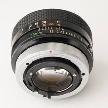 画像をギャラリービューアに読み込む, キヤノン Canon FD 55mm F1.2 S.S.C
