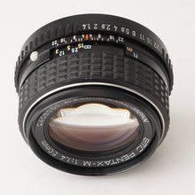 画像をギャラリービューアに読み込む, ペンタックス Pentax SMC PENTAX-M 50mm F1.4 Kマウント
