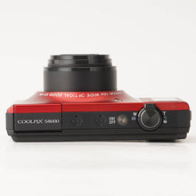 画像をギャラリービューアに読み込む, ニコン Nikon COOLPIX S8000 レッド 10x 光学ズーム
