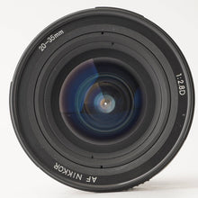 画像をギャラリービューアに読み込む, ニコン Nikon AF NIKKOR 20-35mm F2.8 D
