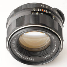 画像をギャラリービューアに読み込む, ペンタックス Pentax Asahi Super Takumar スーパータクマー 55mm F1.8 M42マウント
