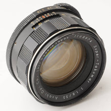 画像をギャラリービューアに読み込む, ペンタックス Pentax スーパータクマー Super Takumar  55mm f/1.8 前期 M42マウント
