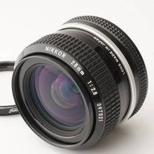 画像をギャラリービューアに読み込む, ニコン Nikon Ai NIKKOR 28mm f/2.8
