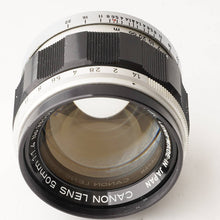 Load image into Gallery viewer, Canon 50mm f/1.4 L39 LTM
