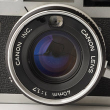 Load image into Gallery viewer, Canon Canonet QL17 G-III QL 40mm f/1.7
