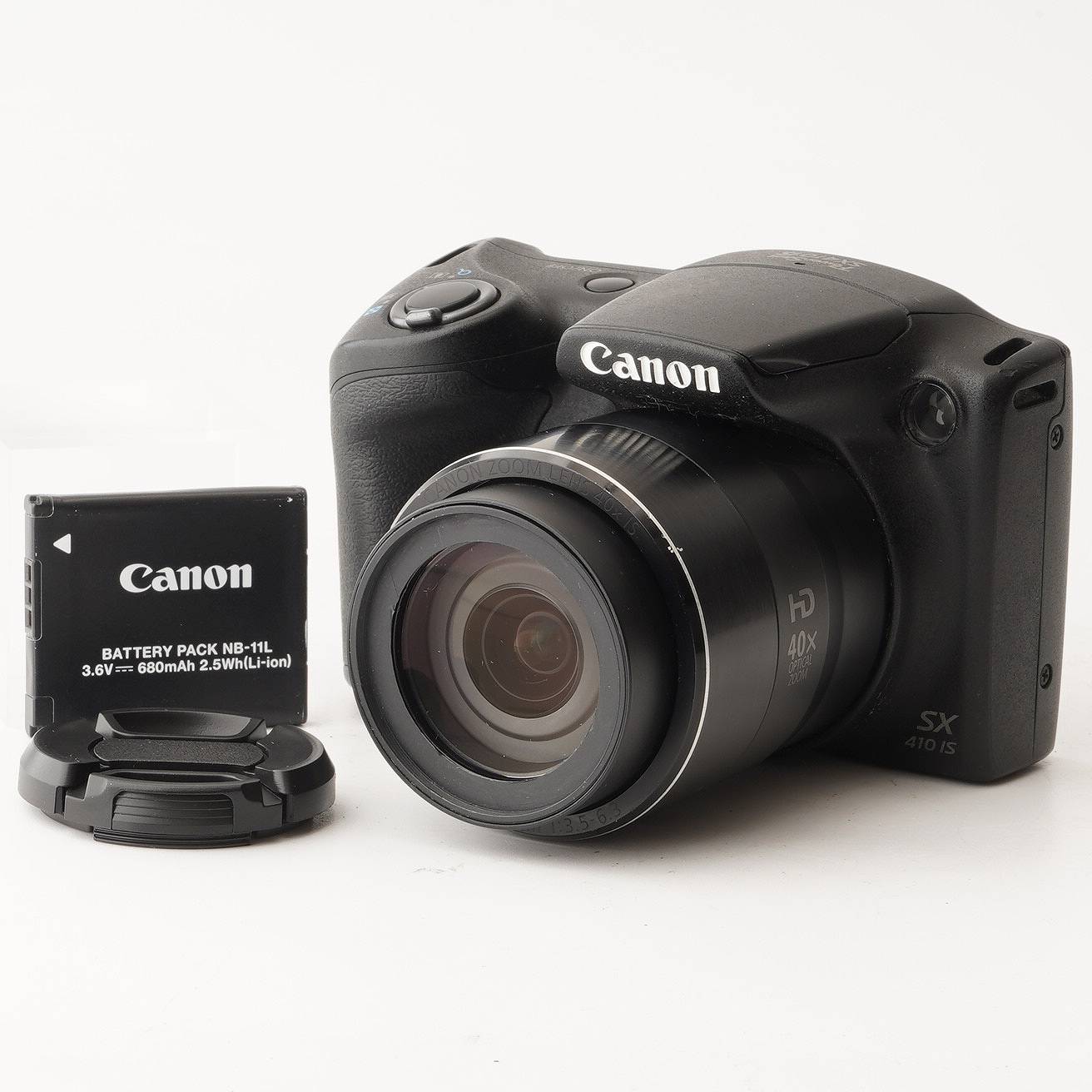 キヤノン Canon PowerShot SX410 IS ブラック 40X 光学ズーム 