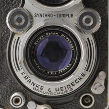 画像をギャラリービューアに読み込む, ローライ Rollei ローライフレックス ROLLEIFLEX 3.5A type1 / Zeiss-Opton Tessar 75mm F3.5
