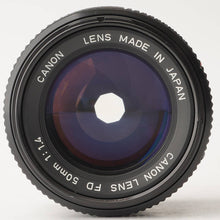 Load image into Gallery viewer, Canon New FD 50mm f/1.4
