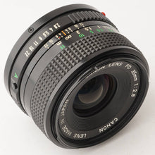 画像をギャラリービューアに読み込む, キヤノン Canon New FD 35mm F2.8
