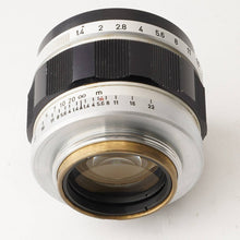 Load image into Gallery viewer, Canon 50mm f/1.4 L39 LTM
