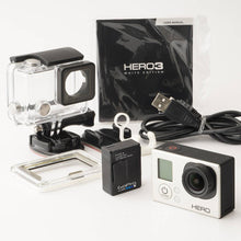 Load image into Gallery viewer, Gopro HERO3 Silver / Protective Housing  / Adhesive Mounts / Quick Release Buckle / Glider Gom Locking Plug
