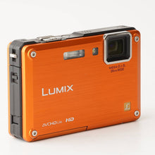 Load image into Gallery viewer, Panasonic LUMIX DMC-FT1 Sunrise Orange Shock and Waterproof
