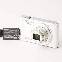 Load image into Gallery viewer, Casio EXILIM EX-ZS190 White 12x WIDE OPTICAL ZOOM
