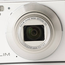 Load image into Gallery viewer, Casio EXILIM EX-ZS190 White 12x WIDE OPTICAL ZOOM
